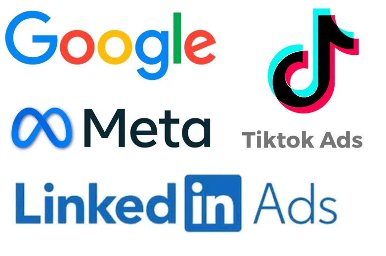 Meta, Google, LinkedIn, YouTube, Sky